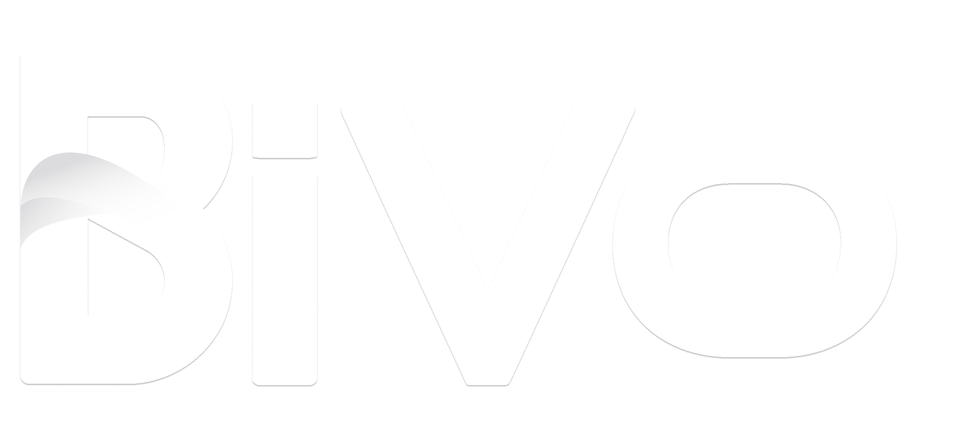 Logo de Bivo en el footer de